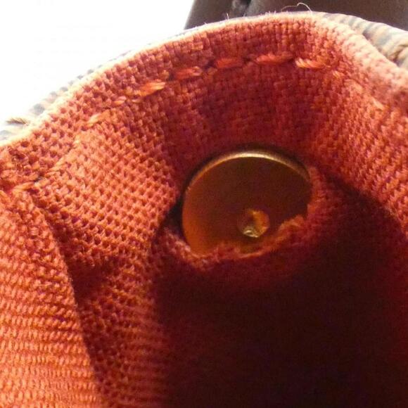 LOUIS VUITTON Authentic Brown Damier Mini Looping Shoulder Bag - Picture 7 of 7